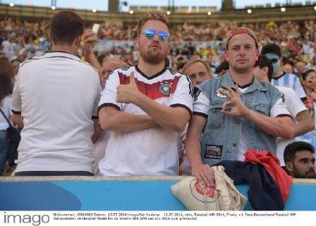 FIFA World Cup 2014, Final, Fans in the stadium