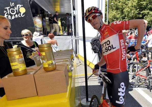 Cycling, Tour de France, Tony Gallopin wins the 11th stage