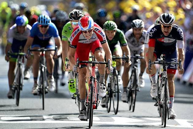 Cycling, Tour de France, stage winner Alexander Kristoff