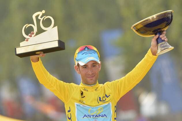 Cycling, Tour de France, Vincenzo Nibali award ceremony