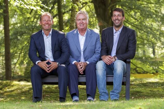Football, Netherlands, Presentation of new national coach Hiddink
