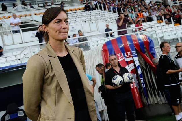 Football, France, Pk and Match Clermont Foot with Coach Corinne Diacre