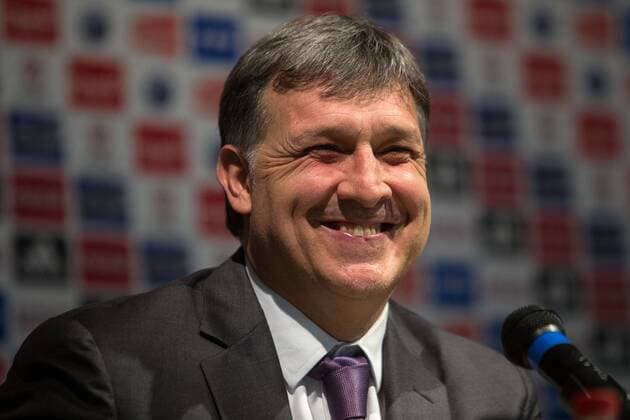 Football, Argentina, Gerardo Martino is presented as new national coach