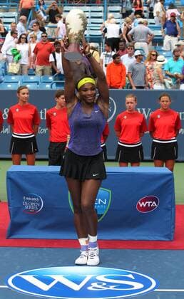 Tennis, WTA Tournament in Ohio, Serena Williams defeats Ana Ivanovic in the final