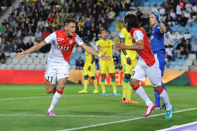 Football, Ligue 1, France, AS Monaco win against FC Nantes