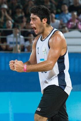 Youth Olympic Games, Volleyball Quarterfinals Men, Rudolf Stadie lose against Argentina