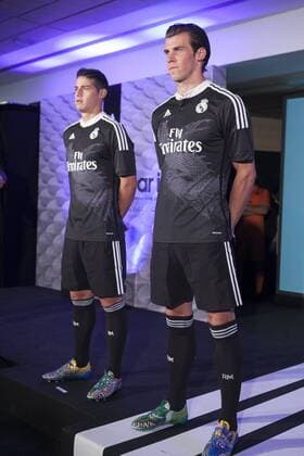Football, CL, Real Madrid presents Champions League shirts