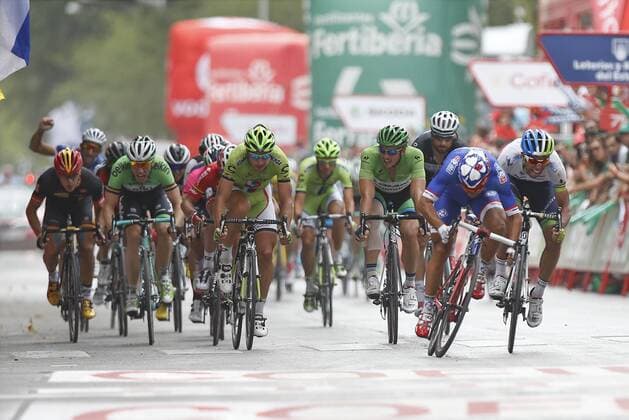 Cycling, Vuelta, Nacer Bouhani wins stage 8