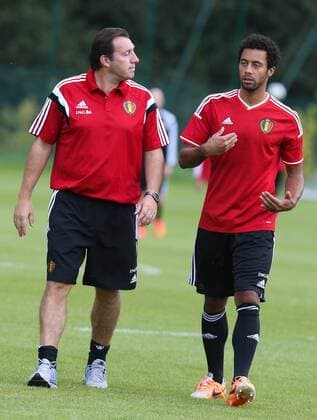 Football, National Team, Training Belgium