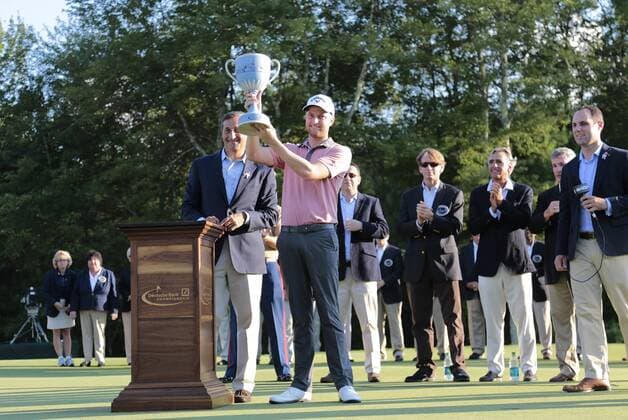 Golf, Chris Kirk wins Deutsche Bank Championship in Massachusetts