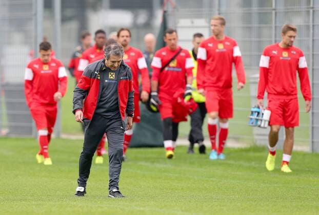 Football, Training National Team Austria