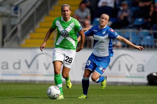 Football, Women, 1. BL, 1899 Hoffenheim - VfL Wolfsburg