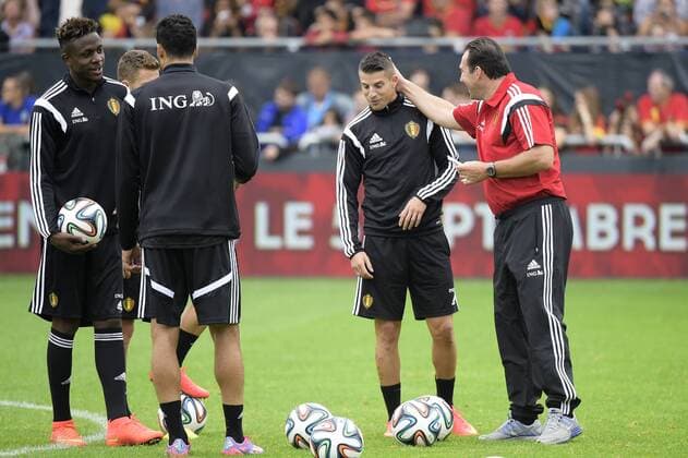 Football, Belgium National Team Training