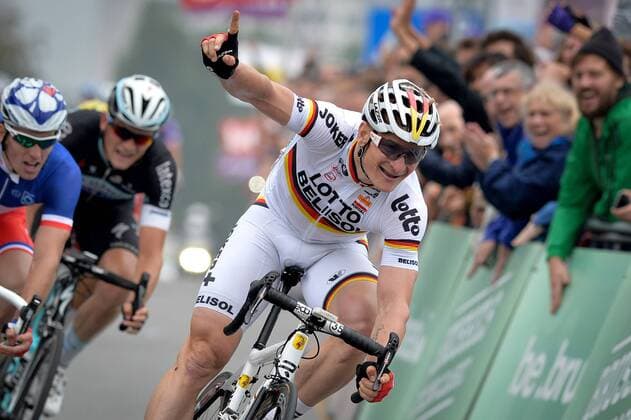 Cycling, Andre Greipel wins the Brussels Cycling Classic