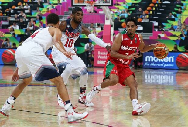 Basketball, World Cup in Spain, Mexico - USA