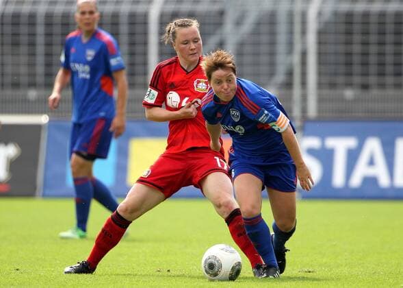 Football, Women, 1.BL, FF USV Jena - Bayer 04 Leverkusen