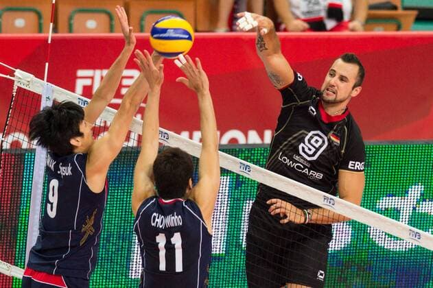 Volleyball, World Cup, Men, Germany - South Korea