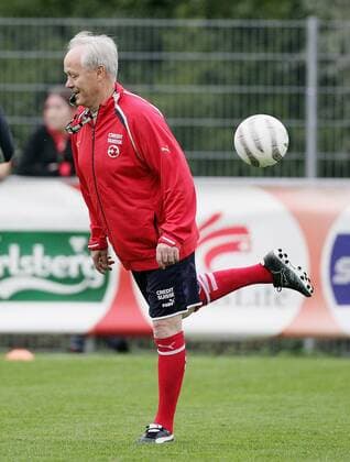 Football, World Cup Qualification, Training of the Swiss National Team