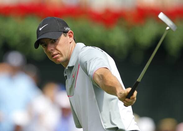 Golf, The Tour Championship in Atlanta, Round 2