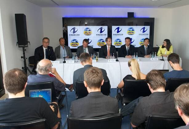 Basketball, 1. BL, Main sponsor from China: Alba Berlin presents new jerseys