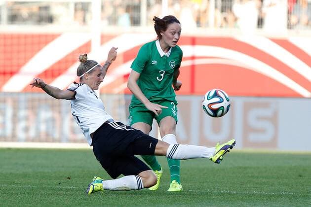 Football, Women, World Cup Quali, Germany - Ireland 3