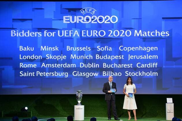 Football, Euro 2020, Venues announced