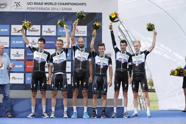 Cycling, World Championships in Ponferrada, Team Time Trial