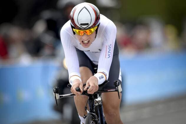 Cycling, World Road Cycling Championships Juniors, Lennard Kaemna wins gold medal