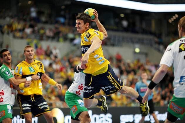 Handball, 1. BL, Andy Schmid of Rhein-Neckar Löwen voted best player of the season