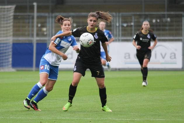 Football, Women, 1. BL, 1899 Hoffenheim - MSV Duisburg