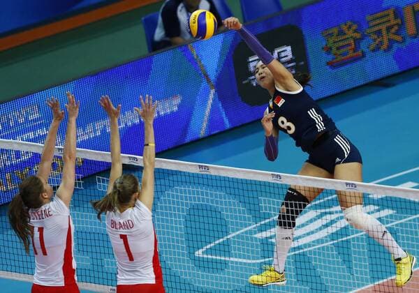 Volleyball, Women's World Cup, China - Belgium