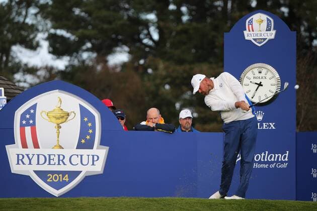 Golf, Ryder Cup at Gleneagles, Day 2