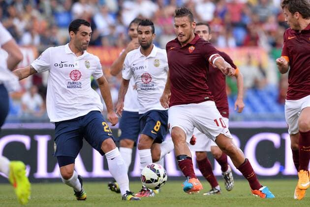 Football, Italy, Serie A, AS Roma - Hellas Verona