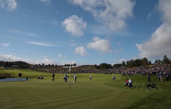 Golf, Ryder Cup at Gleneagles, Day 2 4