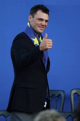 Golf, Ryder Cup, Award Ceremony Team Europe 2