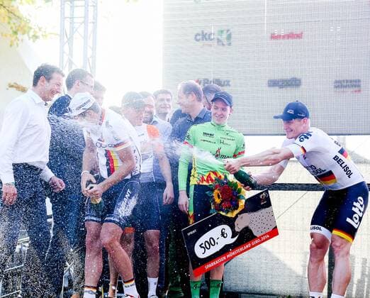 Cycling, Andre Greipel wins Muensterland Giro 2014