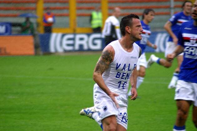 Football, Italy, Serie A, Sampdoria Genoa - AC Siena 3:3
