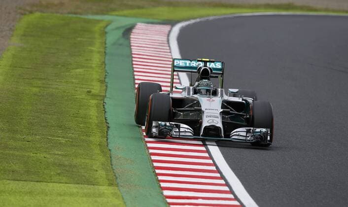 Formula 1, World Championship, Japanese GP, Nico Rosberg on pole position