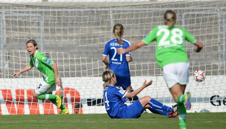 Football, Women, 1. BL, VfL Wolfsburg - 1. FFC Turbine Potsdam 2