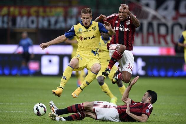 Football, Italy, Serie A, AC Milan - AC Chievo Verona