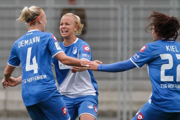Football, Women, 1. BL, TSG Hoffenheim - SC Sand