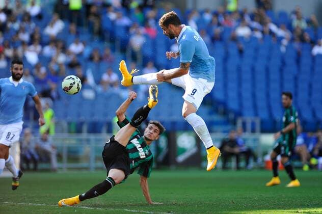 Football, Italy, Serie A, Lazio Roma - Sassuolo Calcio