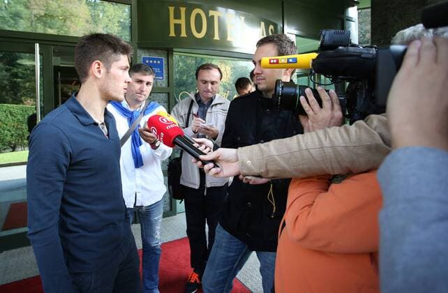 Football, Meeting National Team Croatia
