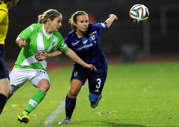 Football, Women, Champions League, Stabaek FK - VfL Wolfsburg