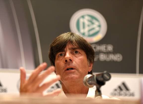 Football, National Team, DFB PK with Loew and Podolski 2