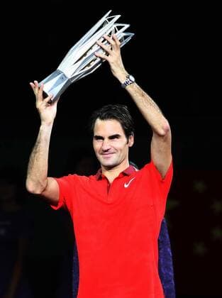 Tennis, Roger Federer wins the ATP tournament in Shanghai 2