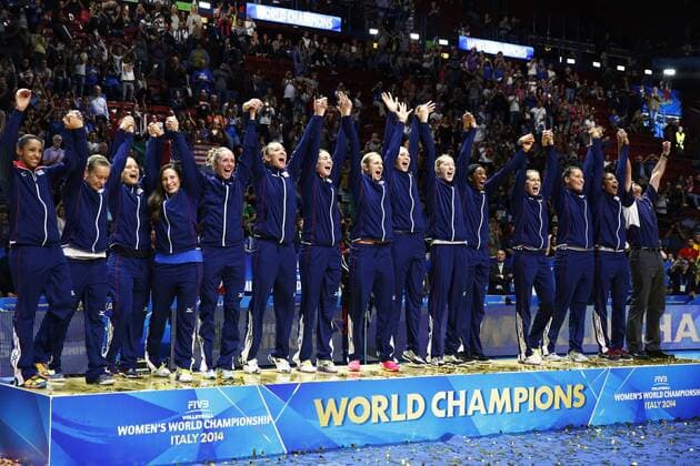Volleyball World Cup 2014 Women, USA win title for the first time