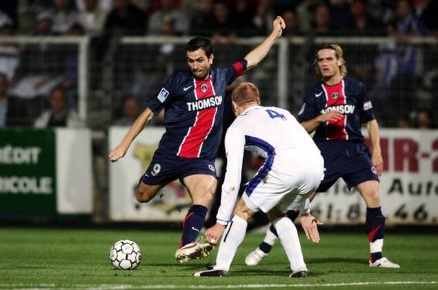 Football, France, Ligue Une, AJ Auxerre - Paris St. Germain 2-0