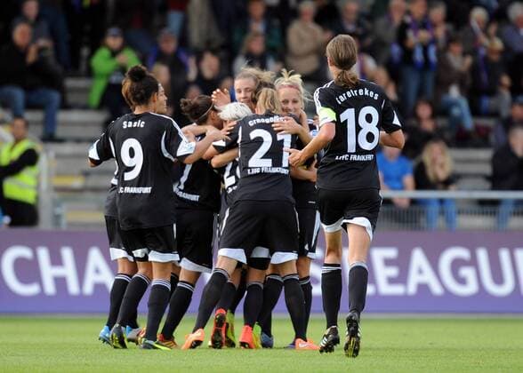 Football, Women, Champions League, 1. FFC Frankfurt - WFC BIIK Kazygurt
