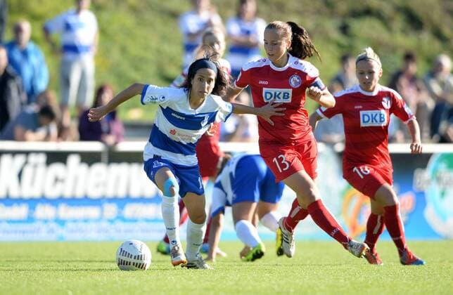 Football, Women, 1. BL, MSV Duisburg - Turbine Potsdam